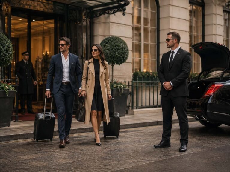 Close protection for international visitors staying in London